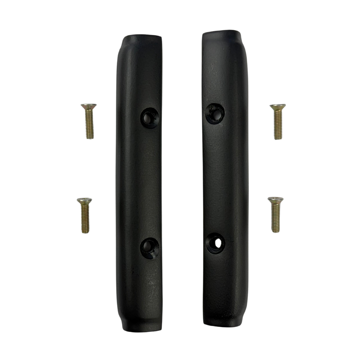 Acabamento Capa Dobradiça da Janela Lateral Móvel Basculante Fusca - PRETO METAL