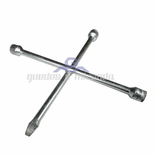 Chave de roda modelo Cruz 17mm / 19mm / 21mm