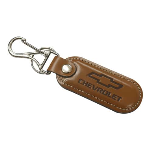Chaveiro em couro GM Chevrolet