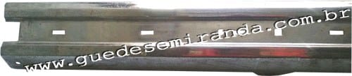 Parachoque Corcel II 1980 / 1984 Cromação antiga