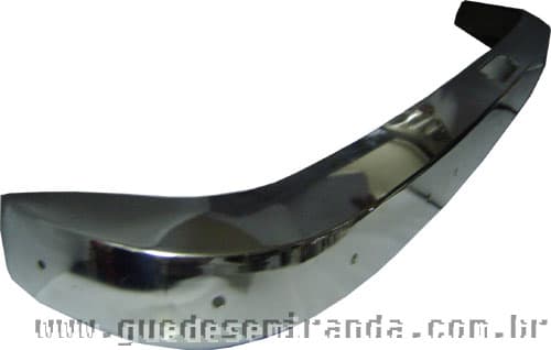 Parachoque Fiat 147 Com Furação Cromado WOLFF