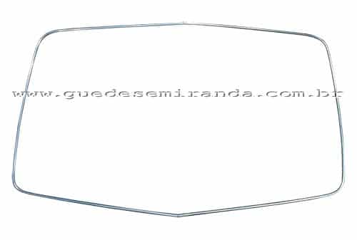 Friso Parabrisa Vigia Janela lateral traseira Brasilia KIT