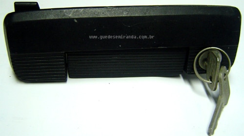 Maçaneta Externa da Porta FIAT 147 Preta