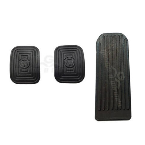 Capa Pedal Acelerador / Freio / Embreagem Kombi até 1975 - KIT