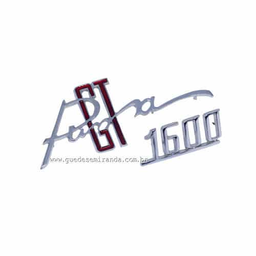 Emblema Puma GT 1600 - Tampa Traseira
