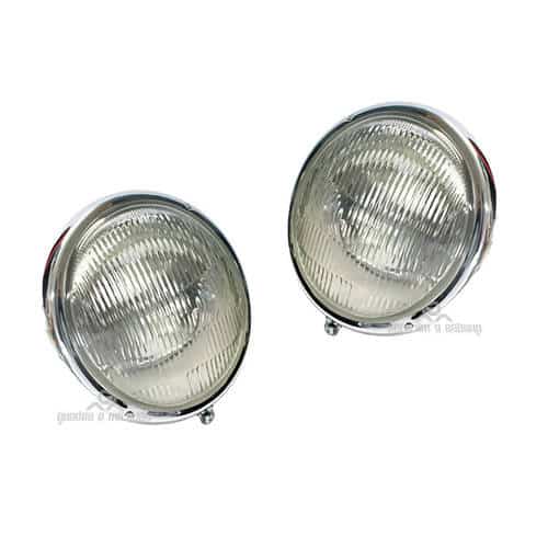 Farol de Fusca Olho de Boi 1963 / 1972 Montado PAR