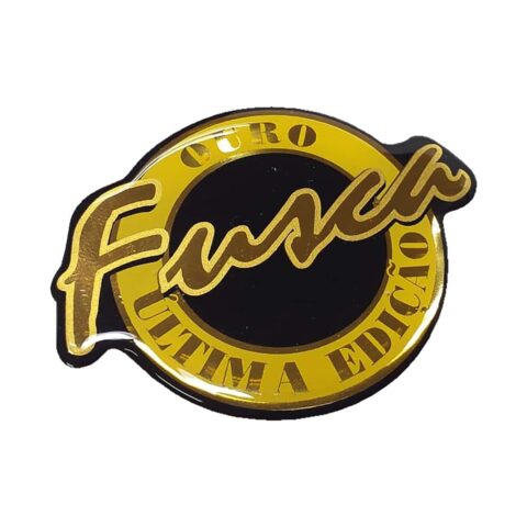 Emblema Fusca lateral Serie Ouro