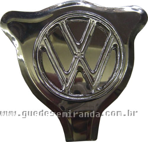 Enfeite do Emblema do Capô do Fusca VW - Cara de Gato