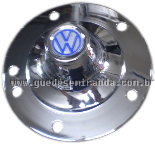 Calota Roda 5 Furos Fusca e Kombi - Modelo Viagem VW