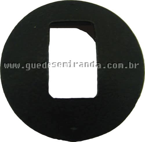 Roseta da Maçaneta Interna Chevette Antigo PRETO