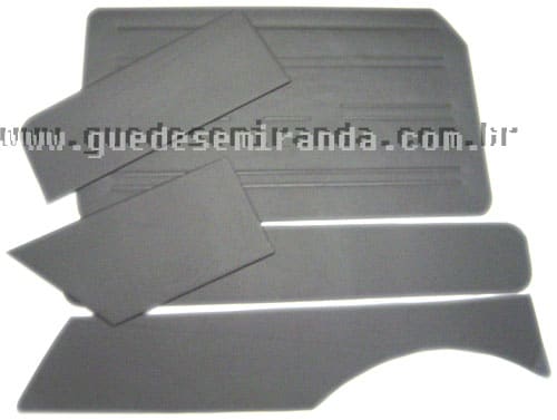 Forração Lateral  Variant - PRETA - JOGO 9 PEÇAS