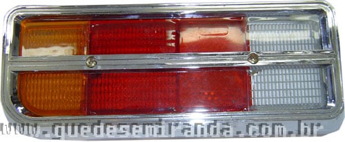 Lanterna Traseira Chevette 1973 a 1979 - TRICOLOR