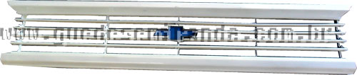 Grade Dianteira C10 - AÇO INOX BRANCA