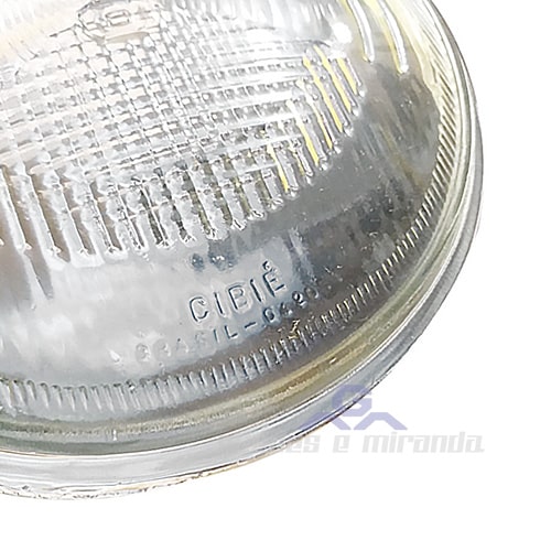 Vidro de Farol Fusca até 1972 Réplica CIBIÉ - RESINA