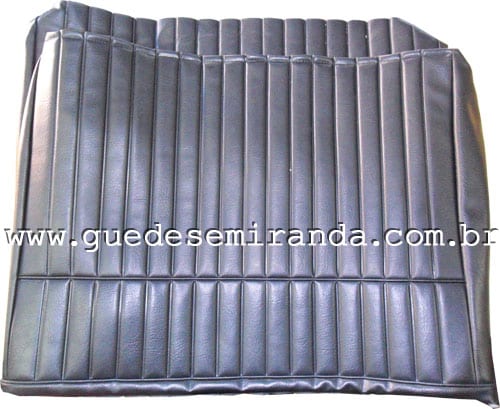 Forração Bancos Fusca 1971 a 1974 - COSTURA ELETRÔNICA - PRETO