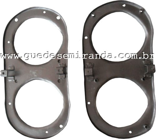 Suporte de Farol Óculos Variant / TL / Zé do Caixão 1969 / 1971 - FRENTE ALTA