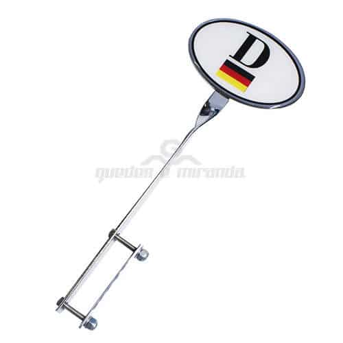 Emblema D Alemanha Com Suporte de Fixação - FUSCA