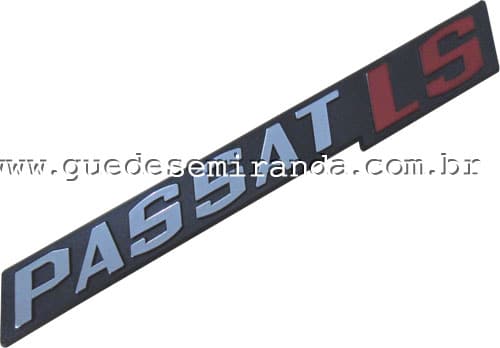 Emblema Passat LS - VERMELHO