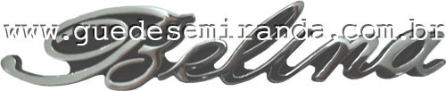 Emblema Belina I Manuscrito - Plástico