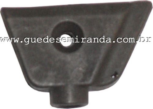 Suporte Superior da Calha do Vidro Quebra Vento - Lado Direito Fiat 147