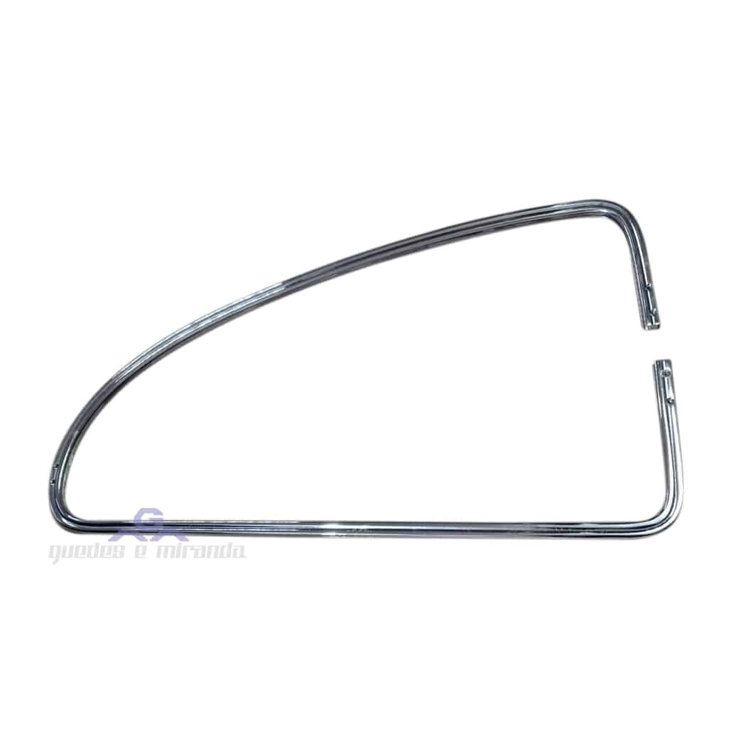 Moldura da Janela Lateral Móvel Basculante Fusca – ORIGINAL RESTAURADO ANODIZADO PAR