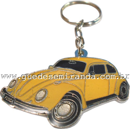 Chaveiro Fusca 1971 em diante - Escolha a Cor