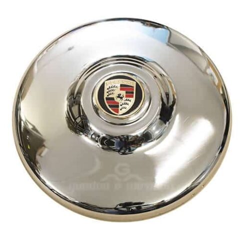 Calota 4 Furos CROMADA Para Roda Fusca / Variant - CENTRO PORSCHE