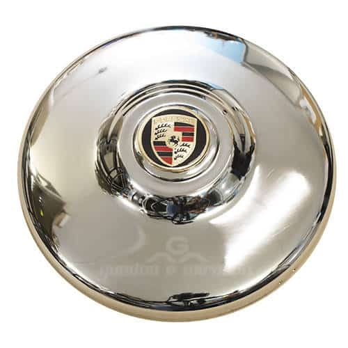 Calota 4 Furos CROMADA Para Roda Fusca / Variant - CENTRO PORSCHE