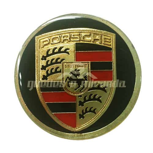 Emblema Porsche para Calota - UNIDADE