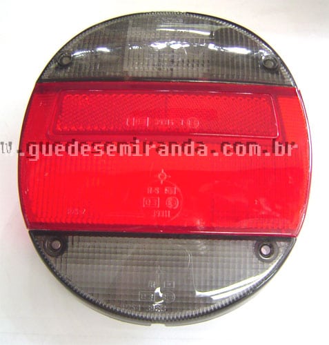 Lanterna Traseira Completa do Fusca 1979 / 1996 FAFÁ - ACRÍLICO FUMÊ