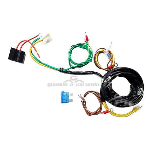 Chicote Elétrico de Farol de Milha Com Suporte Para Relê - UNIVERSAL