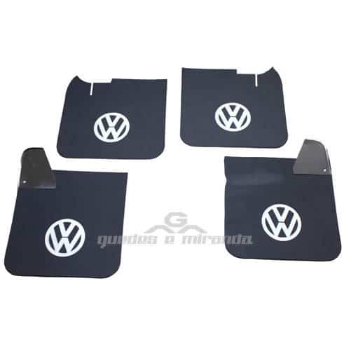 Parabarro Kombi VW - JOGO COM 4 PEÇAS - PRETO