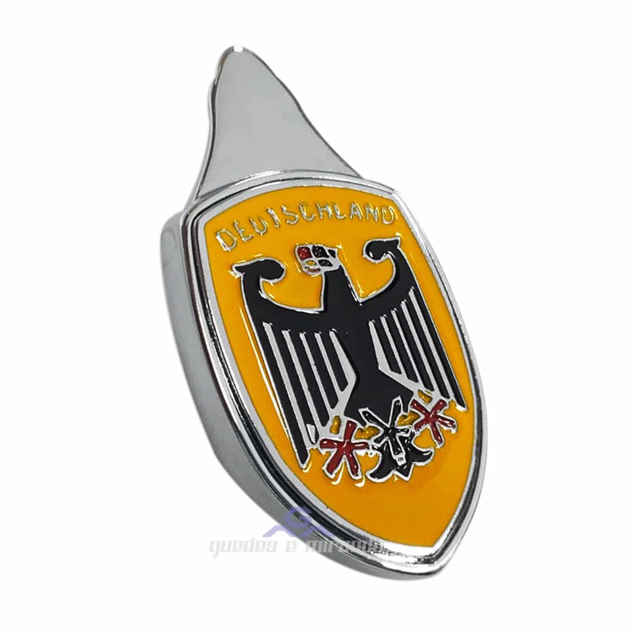 Emblema do Capô Brasão Fusca - Águia Alemã  AMARELA