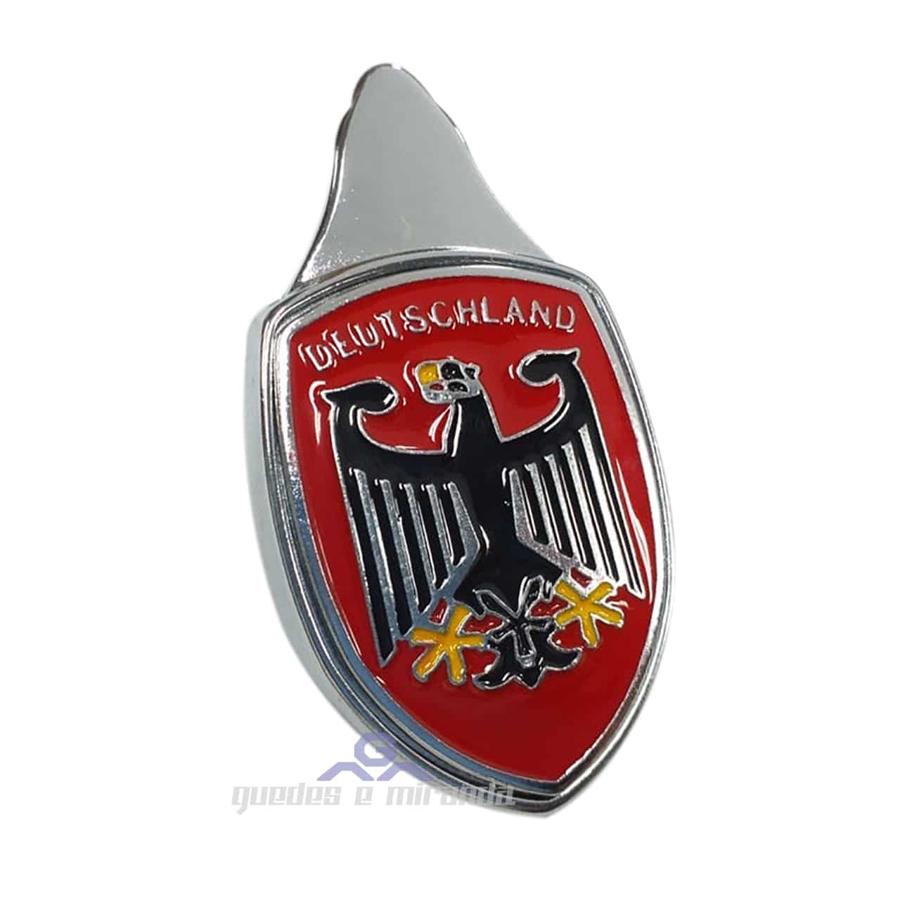 Emblema do Capô Brasão Fusca - Águia Alemã VERMELHA