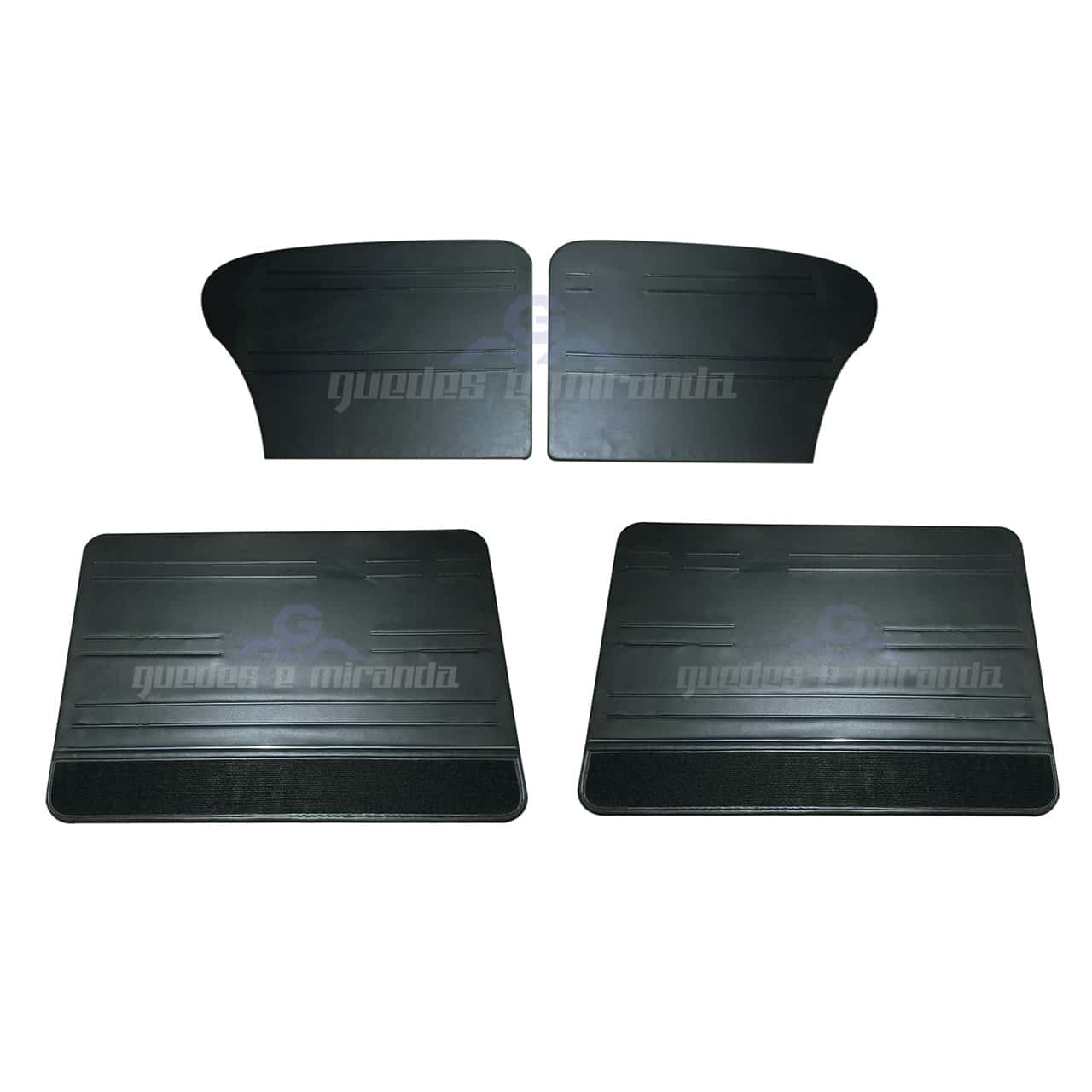 Forração Lateral Fusca 1978 a 1996 - PRETO LUXO