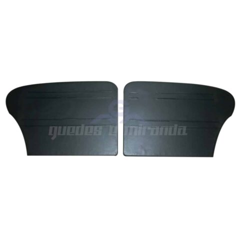 fusca luxo preto traseiro