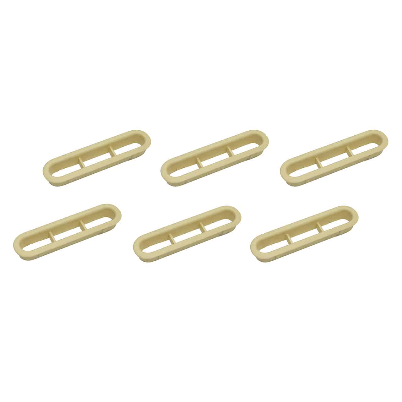 Grade Interna Moldura Coluna Traseira Saída de Ar Variant / TL  *Jogo - PLÁST. BEGE