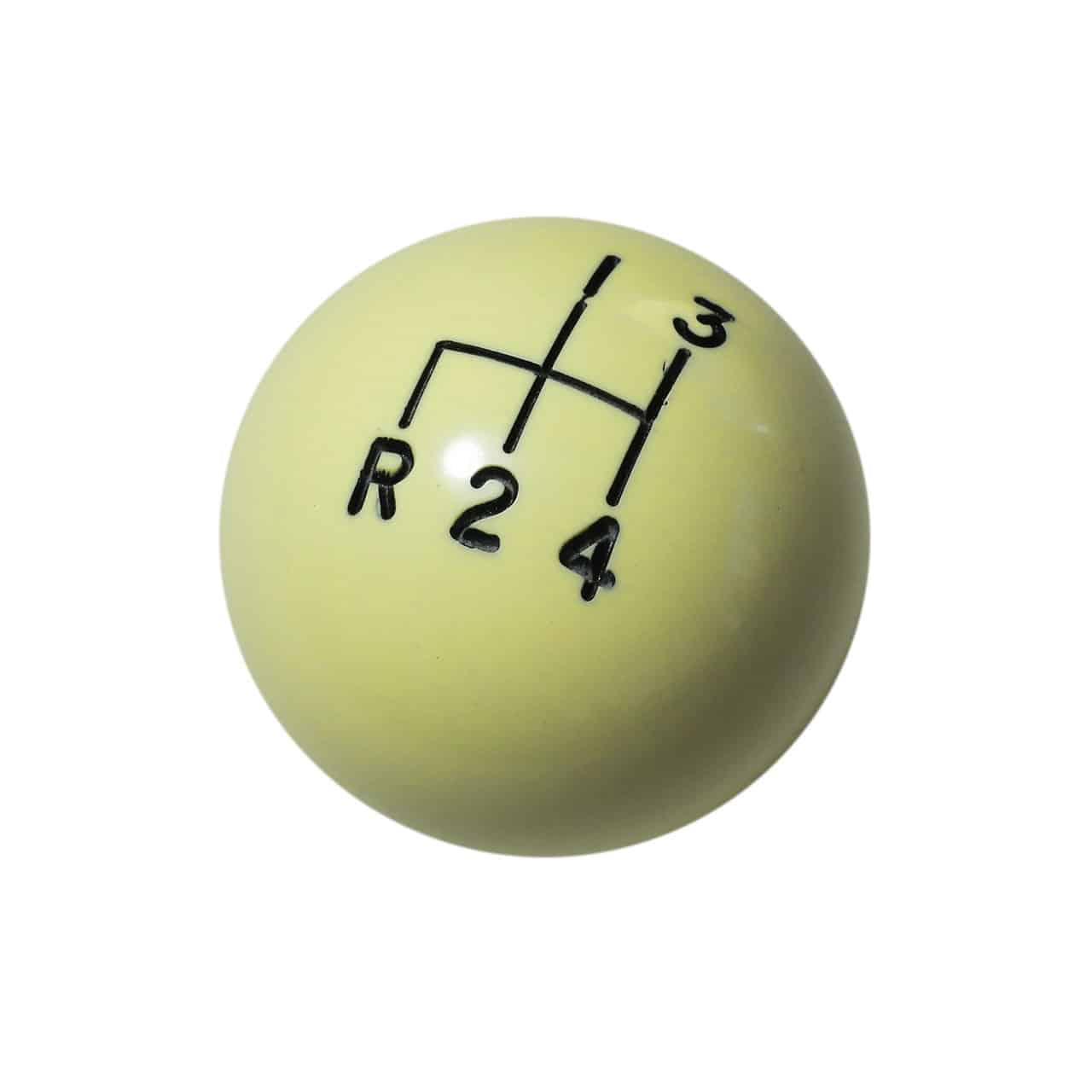 Bola Manopla de Câmbio Marchas - Fusca / Brasilia / Variant / TL – BEGE