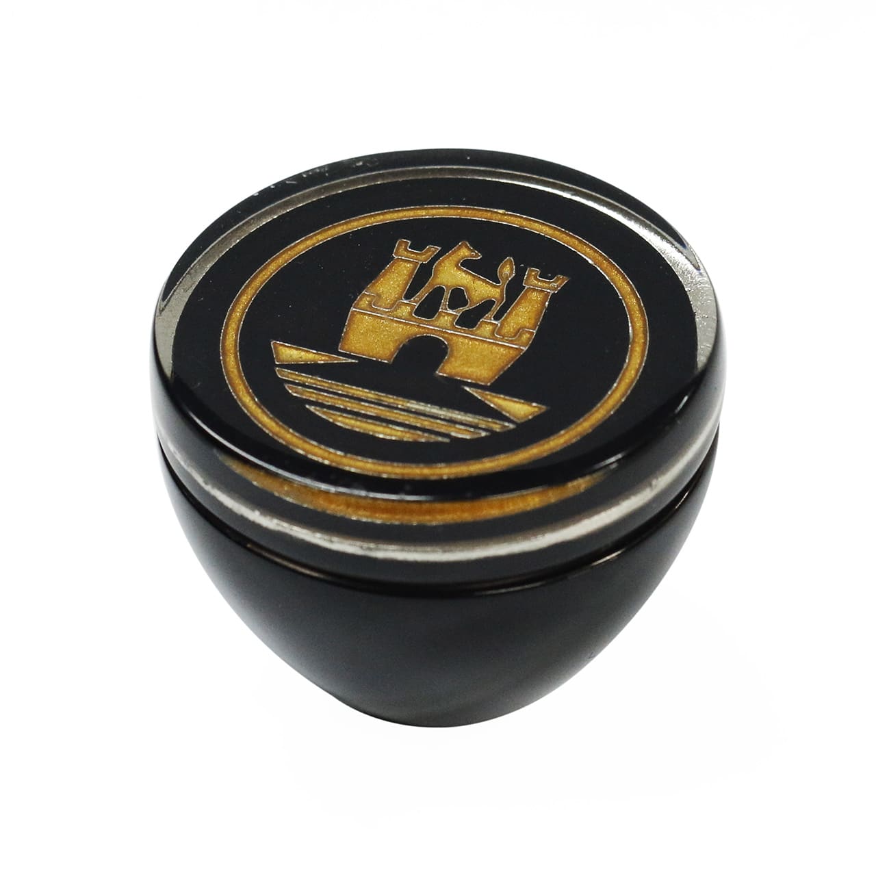 Bola Manopla de Câmbio Wolfsburg Dourado - CURTA