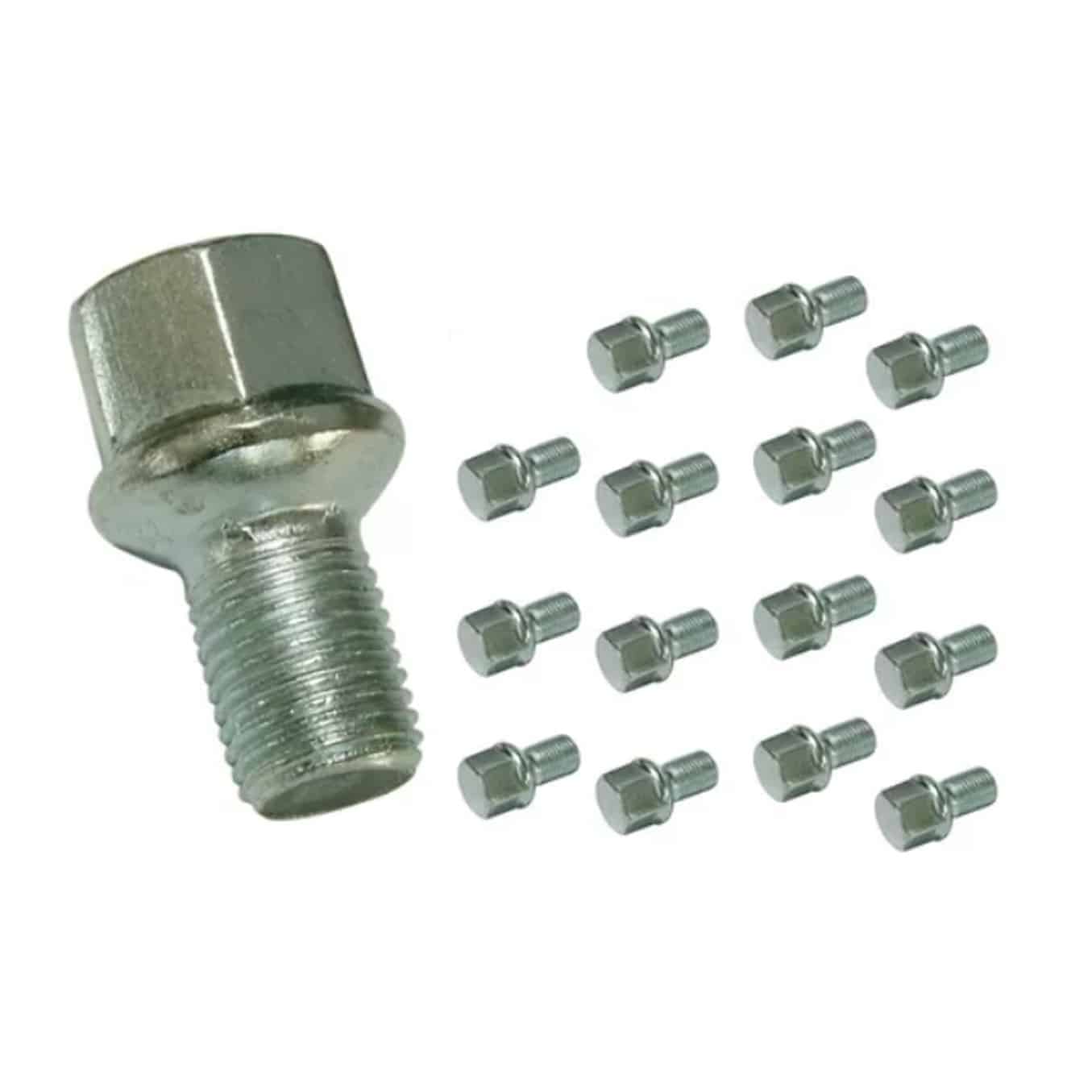 Parafusos de Roda Fusca / Brasilia / Variant - modelo 4 furos - JOGO