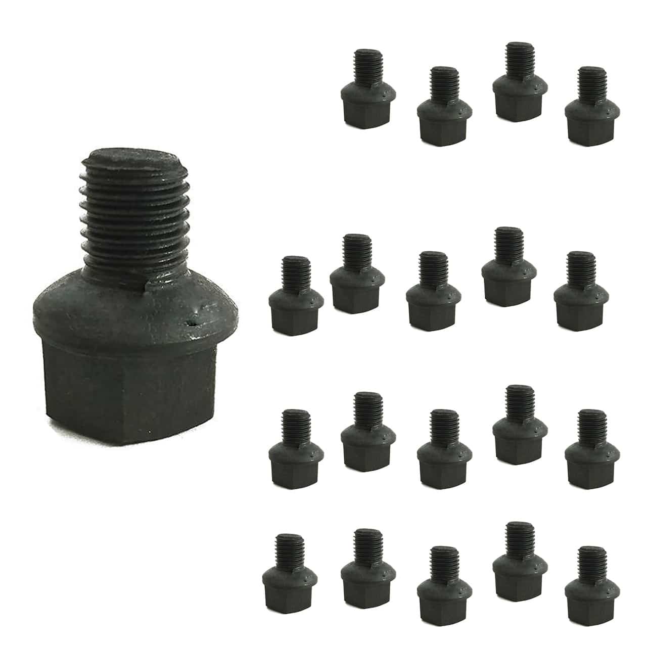 Parafusos de Roda Fusca Modelo 5 Furos - JOGO COM 20 PEÇAS - PADRÃO ORIGINAL