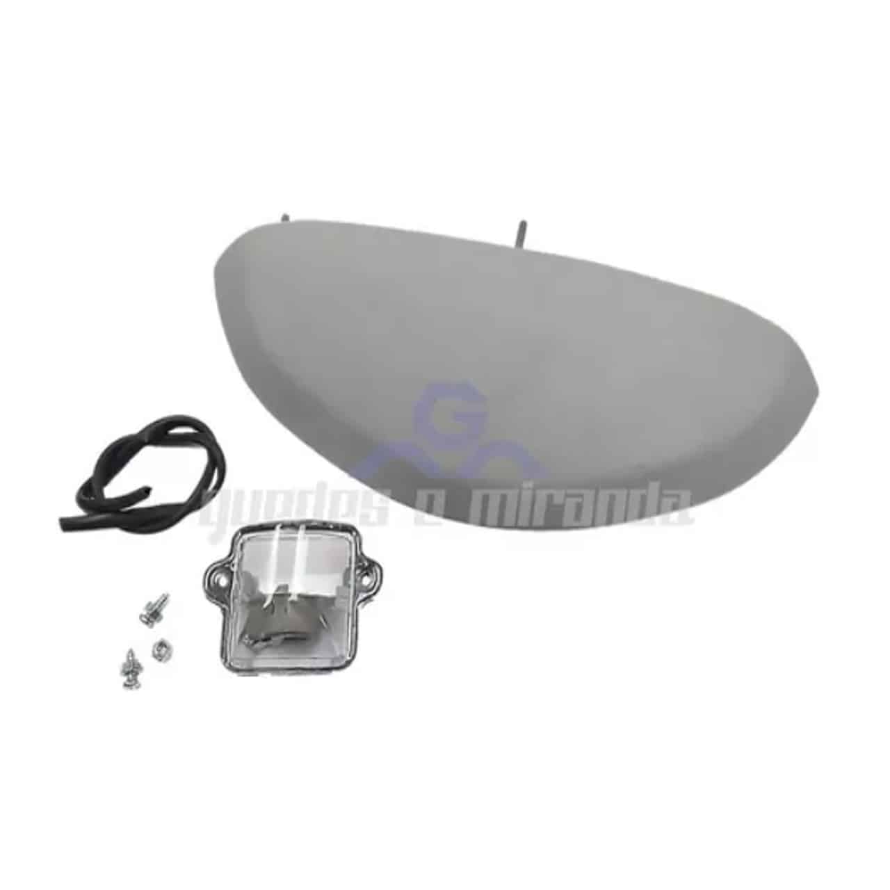 Lanterna de Placa Fusca 1971 / 1996 - COMPLETA METAL