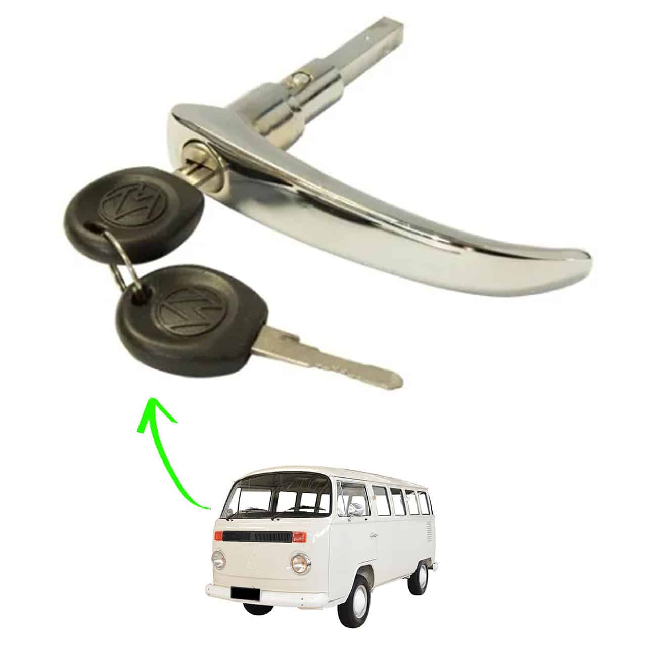 maçaneta porta salao kombi clipper arte carro