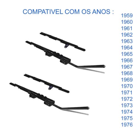 trilho banco fusca até 1976 arte