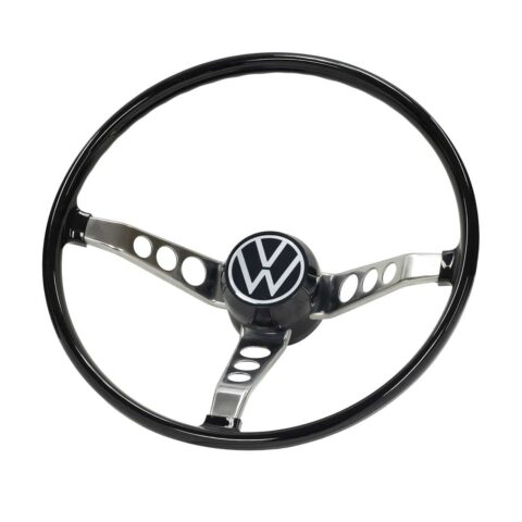 volante preto vw lateral 45 graus
