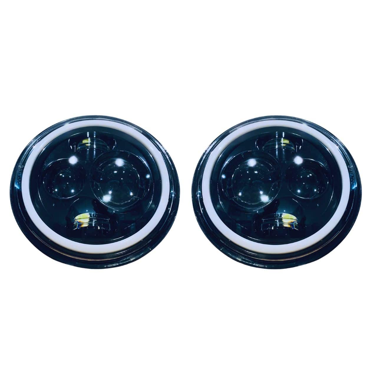 Bloco de Farol LED 7 Polegadas (ANGEL EYE) - PAR