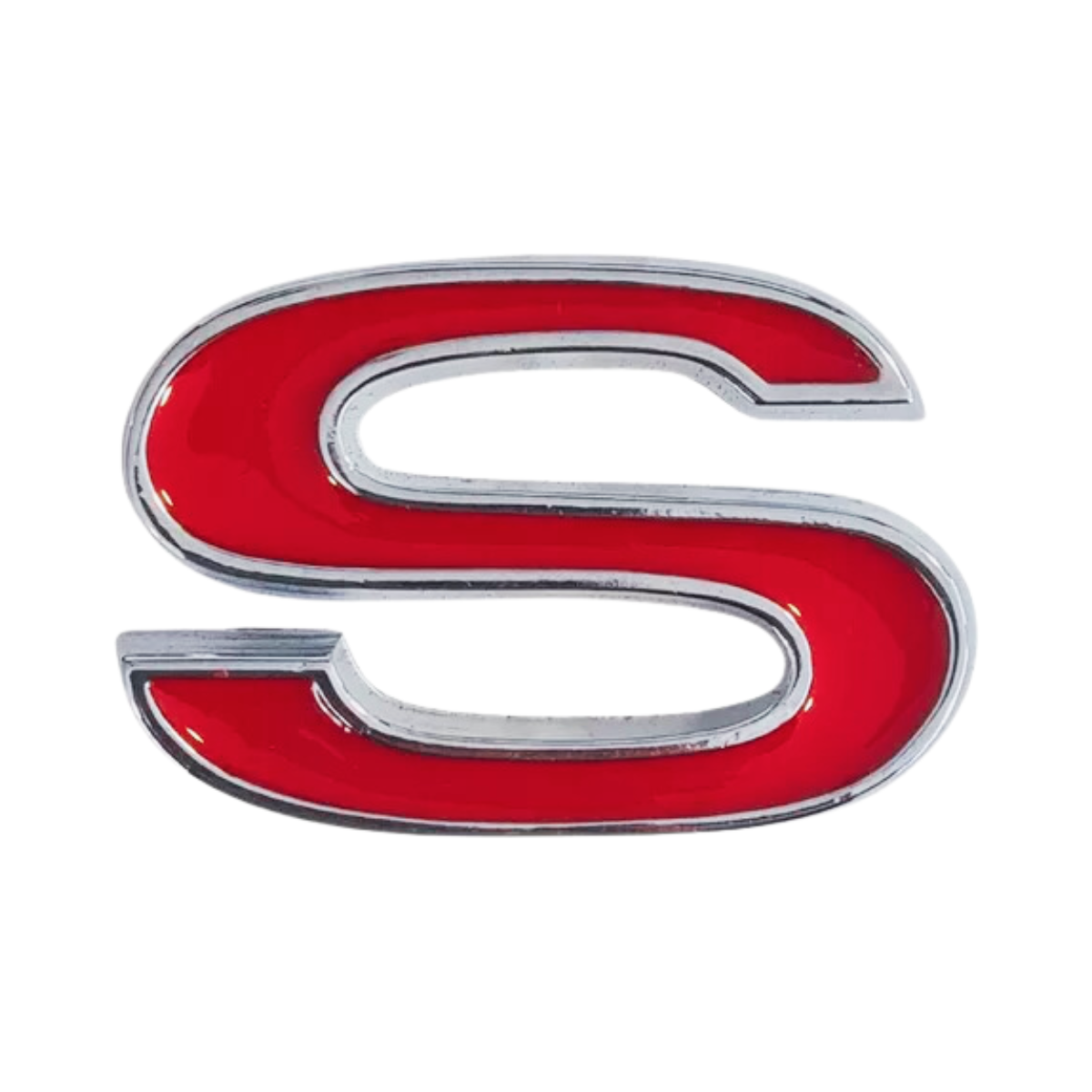Emblema da Grade do Opala SS - Vermelho