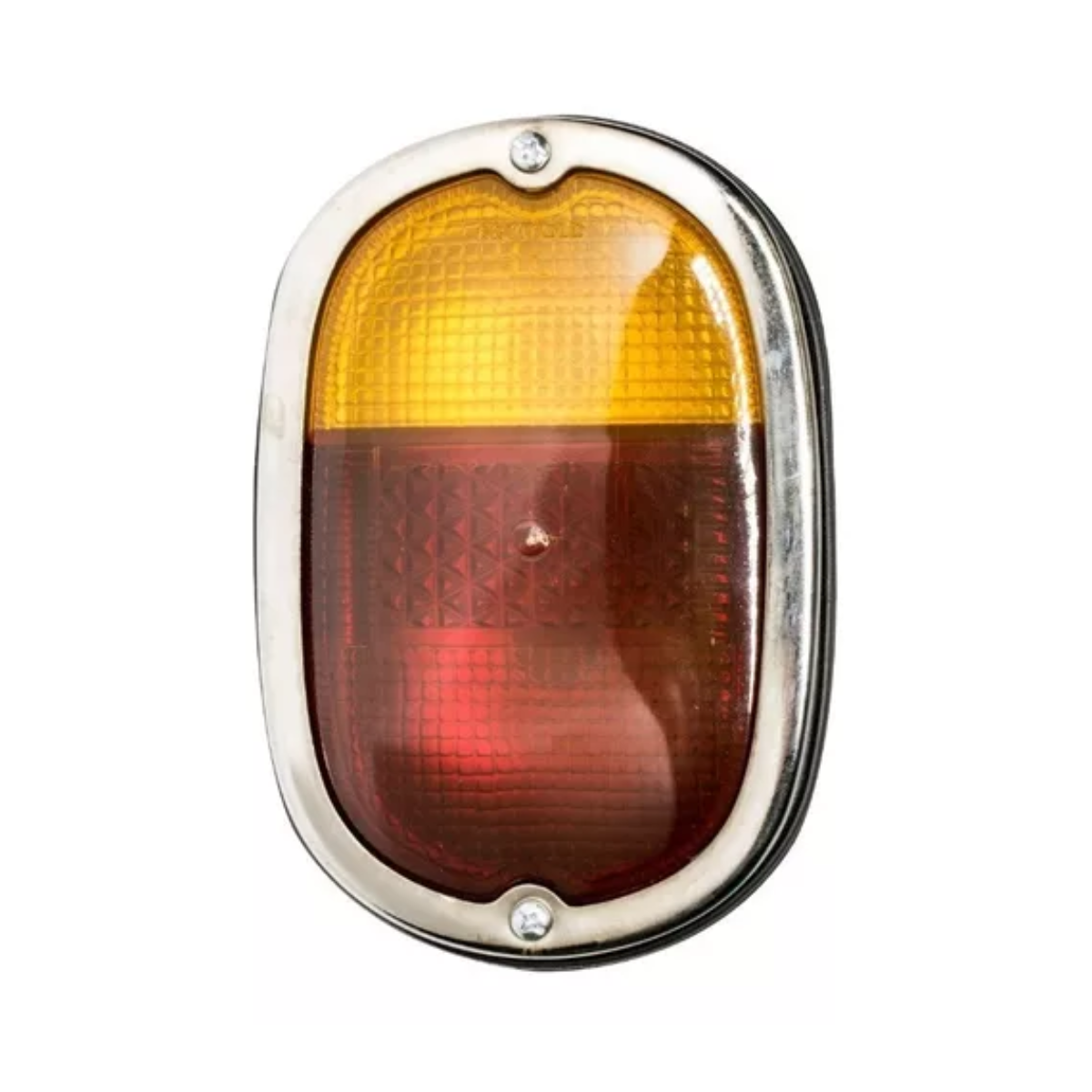 Lanterna Traseira Completa Kombi 1962 a 1975 -  Aro e Carcaça Metal *Bicolor