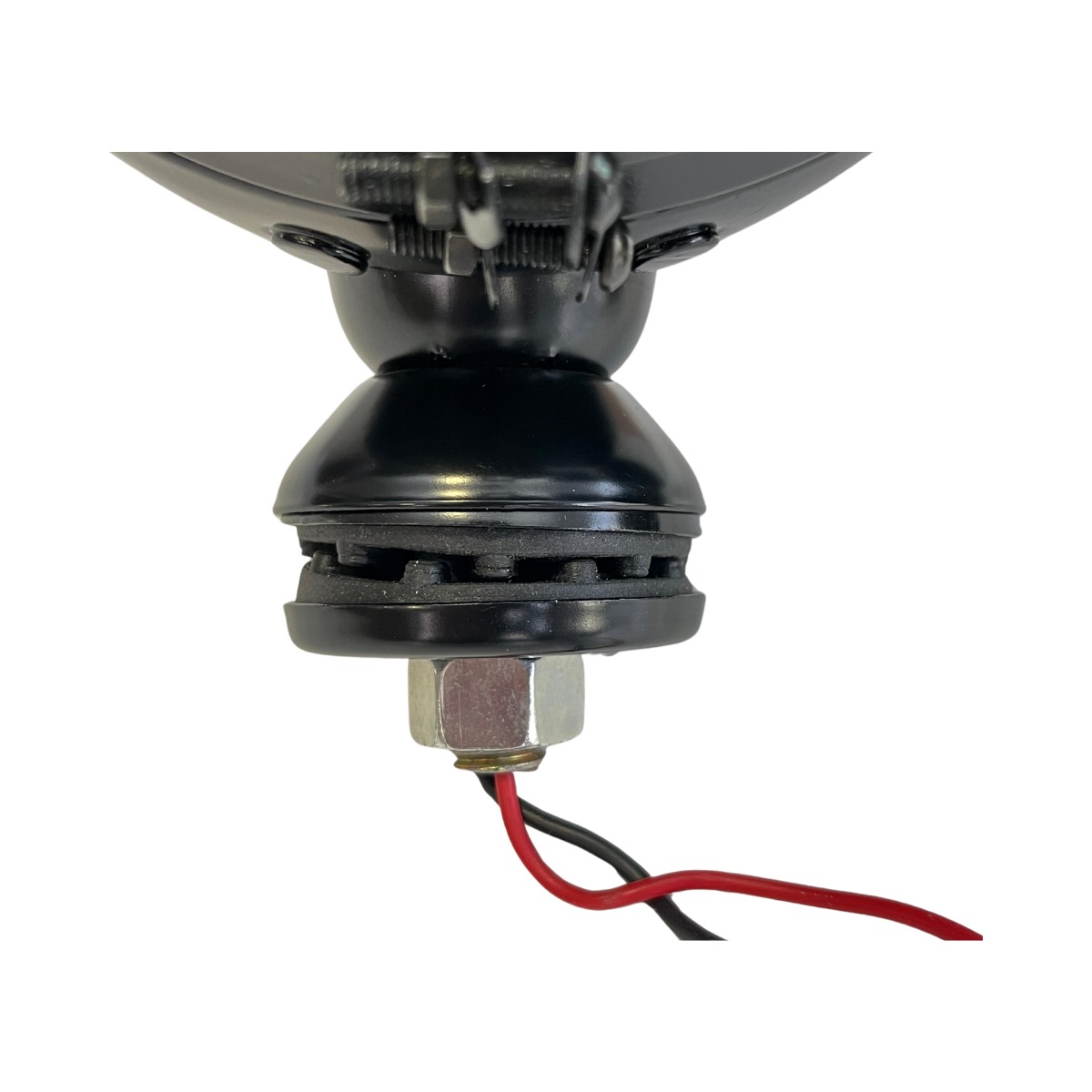 FAROL DE MILHA 940 PRETO AMARELO LISO (8)