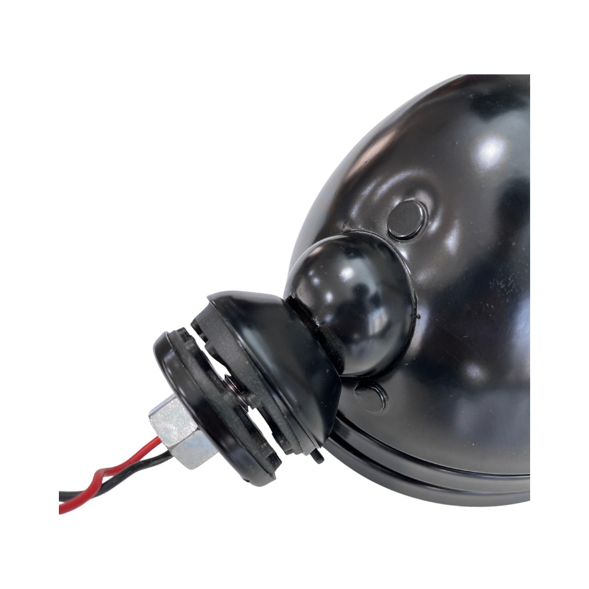 FAROL DE MILHA 940 PRETO AMARELO LISO (9)
